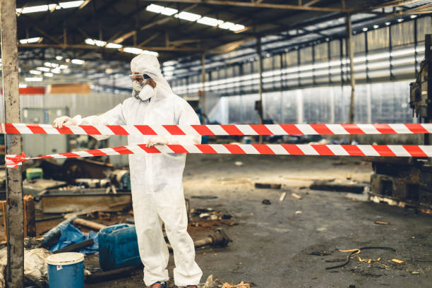 Professional Drug Lab Cleanup technician working in Rutherford, CA